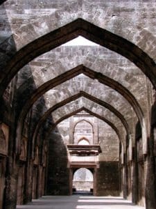 close up of a tunnel